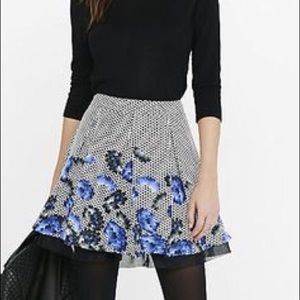 ❗️❗️CLEARANCE Express Floral Polka-Dot skirt
